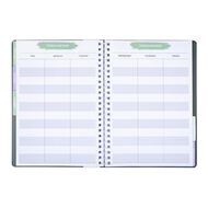 WS Teachers Planner Undated Green Dark