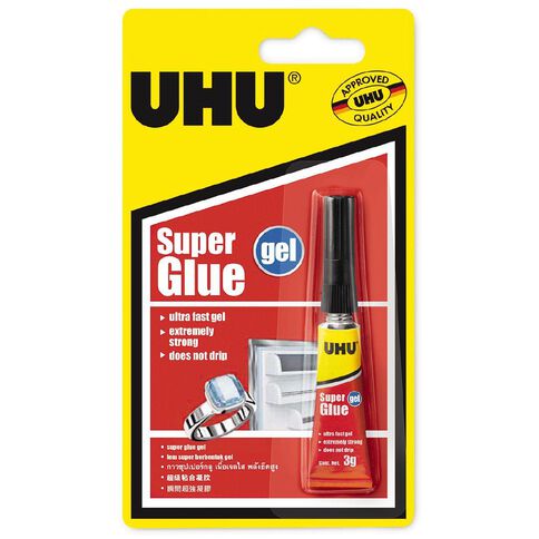 UHU Super Glue Gel 3g Clear
