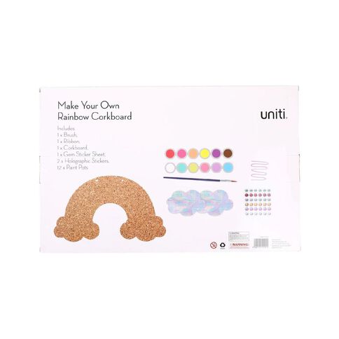 Uniti Make Your Own Rainbow Corkboard