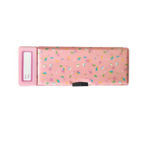 Kookie Bright Pencil Case Popout Sparkle Pink