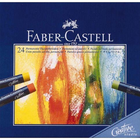 Faber-Castell - Crayon - soft pastel (pack of 24) 