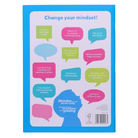 WS Everyday Activity Book Unruled Blue