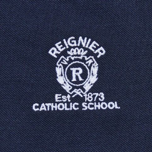 Schooltex Reignier Catholic School Short Sleeve Polo with Embroidery