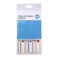 WS Iron-On Name Labels 40 Pack