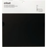 Cricut Smart Sticker Cardstock 13 Inch X 13 Inch Black 10 Pack