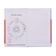 WS Notebook 4B1 7mm Ruled 64 Leaf Red Mid