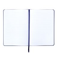 WS Recycled PU Hard Cover Notebook Blue A5
