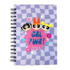 Powerpuff Spiral Notebook A5