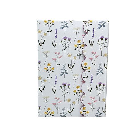 Uniti Stationery Country Calling A5 Pu Notebook Flower