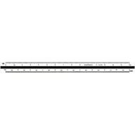 Standardgraph 9412 Tri Scale Ruler Tech School Clear