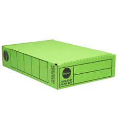 Impact Storage Box Foolscap Green Mid