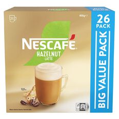 Nescafe Coffee Sachets Hazelnut 26 Pack