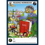 Clever Kiwi Reading Workbook 340mm x 240mm Multi-Coloured