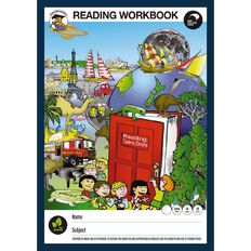 Clever Kiwi Reading Workbook 340mm x 240mm Multi-Coloured