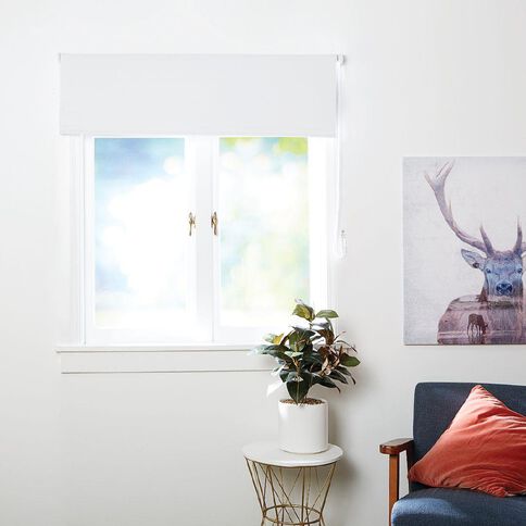Homeworks Soho Alabaster Roller Blind White