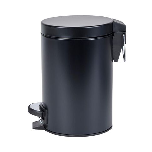 Living & Co Pedal Bin Black 3L