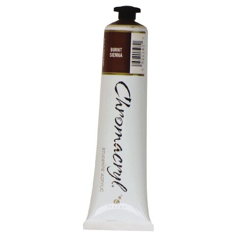 Chromacryl Paint Burnt Sienna Red 75ml