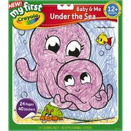 Crayola My First Baby & Me Color & Activity Pad 24 Pages