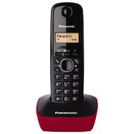 Panasonic KX-TG1611 Single Cordless Handset Red Red Mid