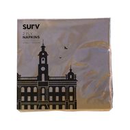 SURV. Printed Napkins Bluebird 2-ply 33cm x 33cm Assorted 50 Pack
