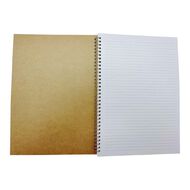Uniti Boho Softcover Notebook Brown A4