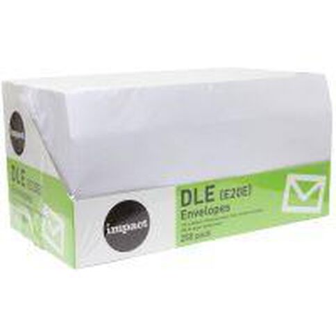 WS Self Seal DLE E20E Envelope White 250 Pack