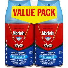 Mortein AICS Odourless Refill Twin Pack