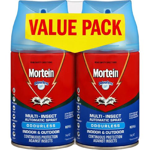 Mortein AICS Odourless Refill Twin Pack