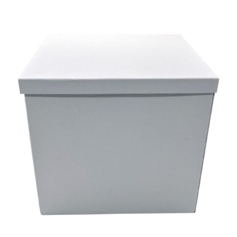 WS Paperboard Storage Box Large White