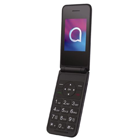 One NZ Alcatel 30.82 Flip 4G Locked Bundle - Grey