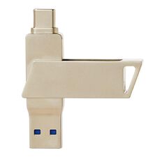 Tech.Inc 64GB USB-A and USB-C Swivel Flash Drive