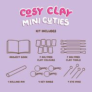 Hinkler Cosy Clay Mini Cuties
