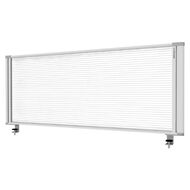 Boyd Visuals Desk Mounted Partition 1160W Polycarbonate