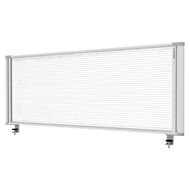 Boyd Visuals Desk Mounted Partition 1160W Polycarbonate