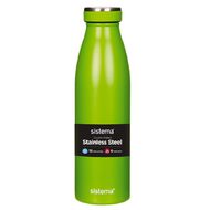 Sistema Stainless Steel Drink Bottle Assorted 500ml