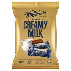 Whittaker's Mini Slab Creamy Milk Share Pack 12 Pack