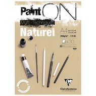 Clairefontaine PaintON Pad Natural A4 30 sheet