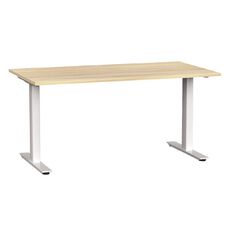 Agile Desk 1500 Atlantic Oak/White