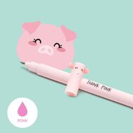 Legami Erasable Pen Piggy Pink Ink