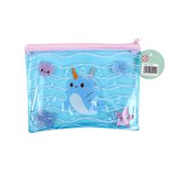 Uniti Kids Mermaid Narwhal Pencil Case