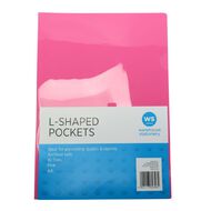 WS Colour Pop L-Shaped Pockets 10 Pack
