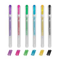 Legami Set of 6 Mini Glitter Gel Pens Shine Like A Diamond