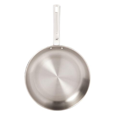 Living & Co Gourmet Frypan Stainless Steel 30cm