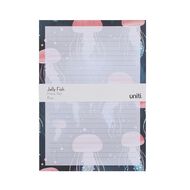 Uniti Jelly Fish Memo Pad Blue