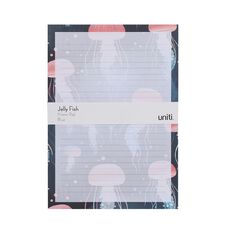 Uniti Jelly Fish Memo Pad Blue