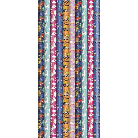 Artwrap Rollwrap FSC Mix Kids 3m x 70cm Assorted