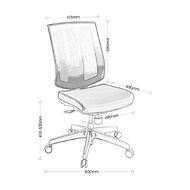 Rally Synchro Highback Mesh Chair Black