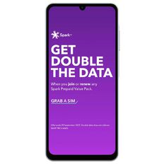 Samsung Galaxy A06 5G with Spark and Skinny Sim Light Grey