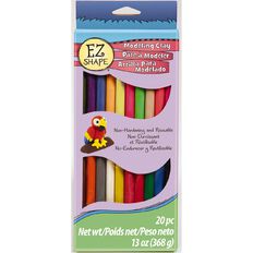 Sculpey EZ Shape Modelling Clay 20 Piece Colour Sampler