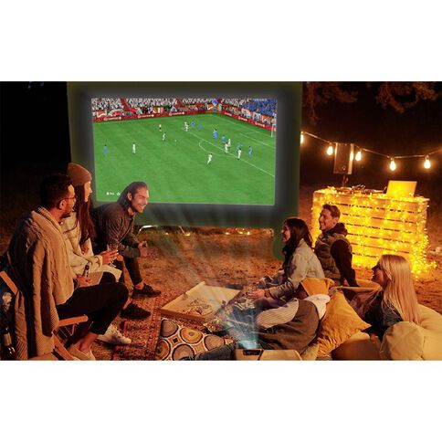 Laser Outdoor Cinema Bundle With 120 Inch Screen and Soundbar